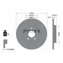 TEXTAR 92160103 Bremsscheiben 2 Stück AUDI