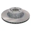Febi Bremsscheiben Bremsbeläge Hinten für BMW X3 F25