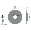 TEXTAR 92036103 Bremsscheiben 2 Stück RENAULT