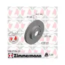 Zimmermann 590.2594.20 Bremsscheiben 2 Stück TOYOTA