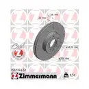 Original Zimmermann 250.1346.52 Bremsscheiben 2 Stück für VW
