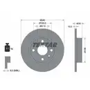 TEXTAR 92111003 Bremsscheiben 2 Stück OPEL