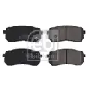 FEBI BILSTEIN 116319 Bremsbelagsatz für HYUNDAI, KIA