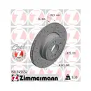 Original ZIMMERMANN 150.3451.52 Bremsscheiben 2 Stück für BMW