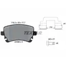 Textar Bremsenset Bremsscheiben 330 mm belüftet Bremsbeläge hinten A6 4F