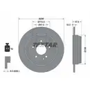TEXTAR 93123503 Bremsscheiben 2 Stück MERCEDES-BENZ