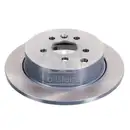 Febi Bremsscheiben Bremsbeläge Hinten für Land Rover Freelander 2 L359