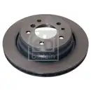 Febi Bremsscheiben Bremsbeläge Hinten für BMW 5 E34 5 Touring E34