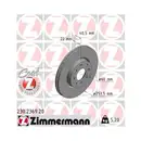 Zimmermann 230.2369.20 Bremsscheiben 2 Stück FIAT