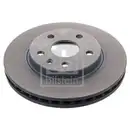 Febi Bilstein Bremsenset Scheiben 296 mm belüftet Bremsbeläge vorn Insignia