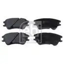 FEBI BILSTEIN 116293 Bremsbelagsatz für HYUNDAI