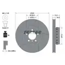TEXTAR 92265025 Bremsscheiben 2 Stück vorne BMW
