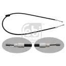 FEBI BILSTEIN 34904 Handbremsseil