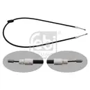 FEBI BILSTEIN 34904 Handbremsseil für MERCEDES-BENZ