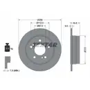 TEXTAR 92059503 Bremsscheiben 2 Stück MERCEDES-BENZ