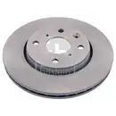 Febi Bilstein Bremsenset Scheiben 247 mm belüftet Bremsbeläge vorn Aygo B1