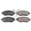 FEBI BILSTEIN 116286 Bremsbelagsatz für NISSAN, RENAULT, OPEL, FIAT
