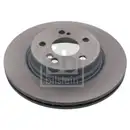 Febi Bremsscheiben Bremsbeläge Hinten für Mercedes 124 W124 SL R129