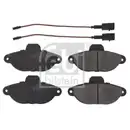 FEBI BILSTEIN 16084 Bremsbelagsatz für FIAT, LANCIA, FORD