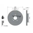 TEXTAR 92059403 Bremsscheiben 2 Stück MERCEDES-BENZ
