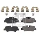 Febi Bremsscheiben Bremsbeläge Hinten für MINI Mini F55 F56 F57