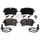 Febi Bremsscheiben Bremsbeläge Hinten für Audi A6 C7 Porsche Macan 95B