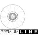 Lüfter Motorkühlung Mahle CFF 501 000P Behr *** Premium Line *** für Audi für VW