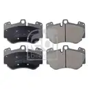 FEBI BILSTEIN 116027 Bremsbelagsatz für AUDI, VW