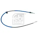 Seilzug Feststellbremse Febi Bilstein 108964 für Volvo Hinten Links