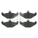 FEBI BILSTEIN 16403 Bremsbelagsatz für RENAULT