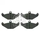 FEBI BILSTEIN 16403 Bremsbelagsatz für RENAULT
