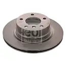 Febi Bremsscheiben Bremsbeläge Hinten für BMW 1 E82 E88