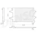 DENSO DCN27004 Kondensator A/C