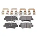 Febi Bremsscheiben Bremsbeläge Hinten für Hyundai i10 2