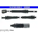 ATE Set Scheiben Ø284 vorn Ø290 hinten belüftet Bremsbeläge WK BMW 1er F20 F21