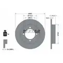 TEXTAR 92083003 Bremsscheiben 2 Stück VOLVO
