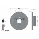TEXTAR 92133003 Bremsscheiben 2 Stück BMW