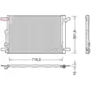 DENSO DCN32024 Kondensator A/C