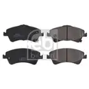 FEBI BILSTEIN 116297 Bremsbelagsatz für TOYOTA