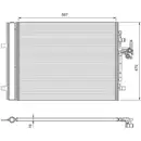 VALEO 814318 Kondensator VOLVO S60, S80 (2006>), V7