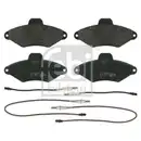 FEBI BILSTEIN 16413 Bremsbelagsatz für CITROËN