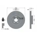 TEXTAR 92282605 Bremsscheiben 2 Stück vorne AUDI