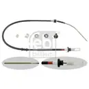FEBI BILSTEIN 12756 Kupplungsseilzug für FIAT