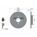 TEXTAR 92092803 Bremsscheiben 2 Stück PEUGEOT