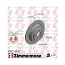 ZIMMERMANN 530.2459.20 Bremsscheiben 2 Stück für SUBARU