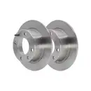 ATE 24.0107-0105.2 Bremsscheiben 2 Stück für CITROËN