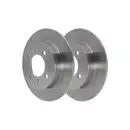 ATE 24.0107-0108.1 Bremsscheiben 2 Stück NISSAN