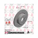 ZIMMERMANN 150.3484.52 Bremsscheiben 2 Stück für BMW