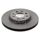 Febi Bremsscheiben Bremsbeläge Vorne für Fiat Punto 188x