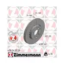 Zimmermann 470.2437.20 Bremsscheiben 2 Stück RENAULT